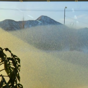 乾燥させて完成